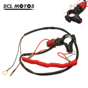 SCL MOTOS 1PC Universal Boat Outboard Engine Motor Kill Stop Safety Switches Tether Lanyard Accessories Motorcycle Switch
