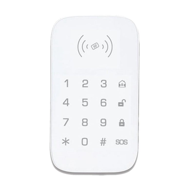 MOOL Wireless Keypad For Smart Home Security System Extention Keypad For Burglar Fire Alarm Host Control Panel