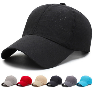 Summer Baseball Cap Quick Drying Mesh Cap Unisex Outdoor Sport Sun Hat XRQ88