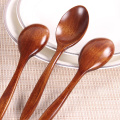 1PCS 18CM Wooden Spoon Bamboo Kitchen Cooking Utensil Tool Soup Teaspoon Catering For Kicthen