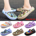 Newbeads Crocks Crocse Sandals Hole Shoes Beach Sandals Home Slippers Garden Shoes Camouflage Summer Men and Women Casual Shoes