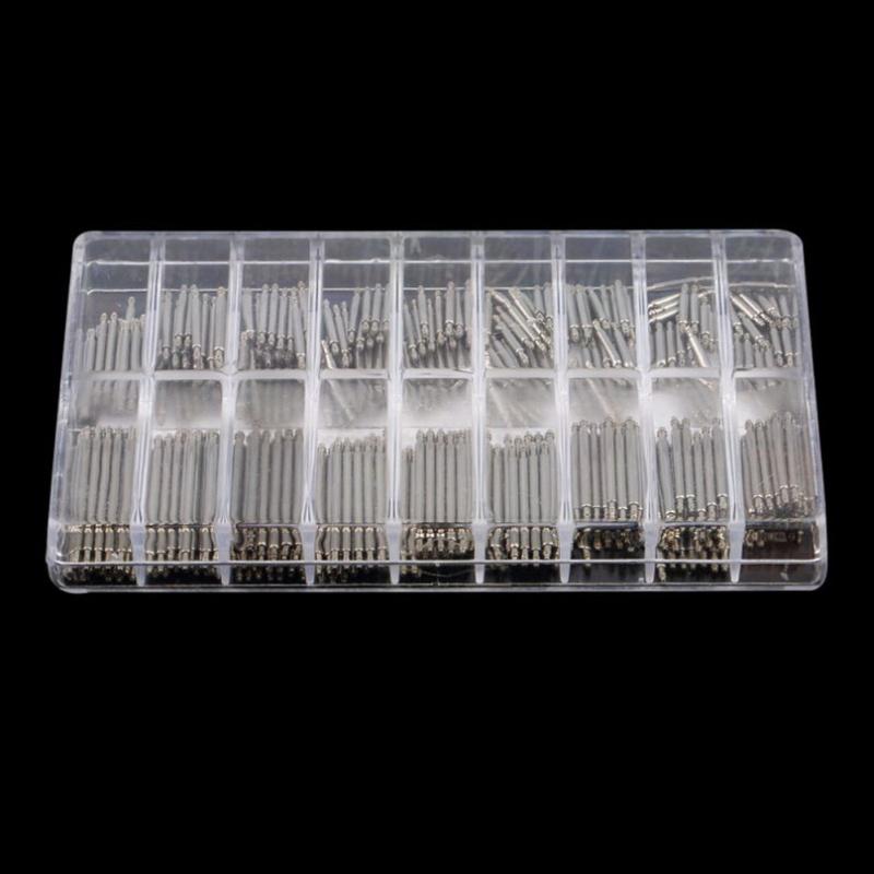 New 360pcs 8-25mm Watchmaker Watch Band Repair Spring Bar Link Pins Band Strap Tool Parts for Watch Repair Tool Kit Accessories