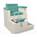 Doshower salon furniture sets of salon station with pedicure foot spa massage chair
