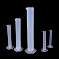 100ml Plastic Measuring Cylinder Graduated Tool Chemistry Laboratory Cylinder Tools School Lab Supplies