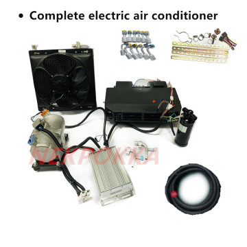 New energy vehicle Electric compressor refrigeration,Upgraded version of automobile electric air conditioner 12V 24V