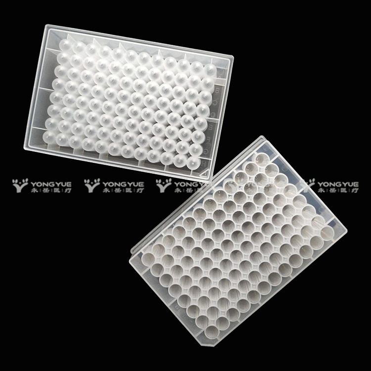 1 2ml 96 Round Well Plate Flat Bottom