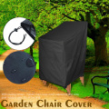 Oxford Fabric Garden Chair Cover Outdoor Patio Furniture Waterproof Windproof Anti Protector Dust Cover for Families Hotels