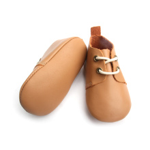 Fashion Real Leather Fancy Baby Oxford Shoes
