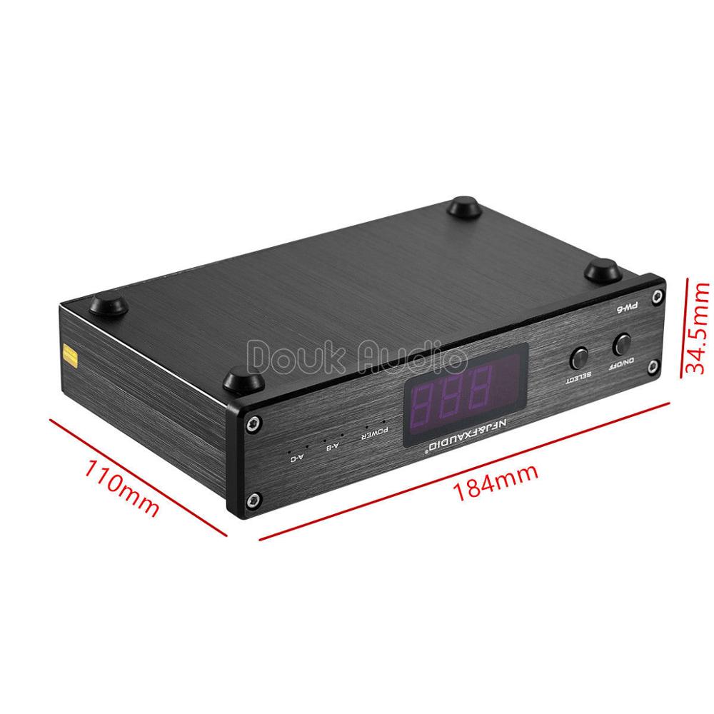 Nobsound FX-AUDIO PW-6 Audio Switcher Spiltter Selector Crossover 2-Way Speaker Amplifier Comparator
