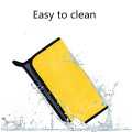 30x30/40/60CM Car Cleaning Drying Cloth Hemming Car Care Cloth Detailing Car Wash Towel for Bmw tesla audi vw