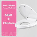 Double Layer Child Adult Toilet Seat Baby Pot Children's Potty Training Cover Prevent Falling Toilet Lid PP Material Toilet