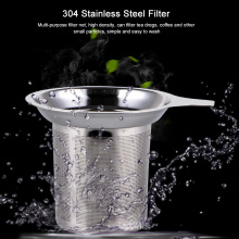 Reusable Stainless Steel Mesh Tea Infuser Tea Strainer Teapot Tea Leaf Spice Filter Drinkware Kitchen living room Accessories