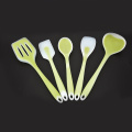 5pcs silicone kicthen cooking spatula -cooking spoon soup ladle-egg turner kitchen tools set silicon Cooking Utensil Set
