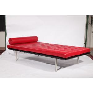 modern classic Barcelona Leather Bed