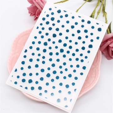 YPP CRAFT Dots Plastic Embossing Folders for DIY Scrapbooking Paper Craft/Card Making Decoration Supplies