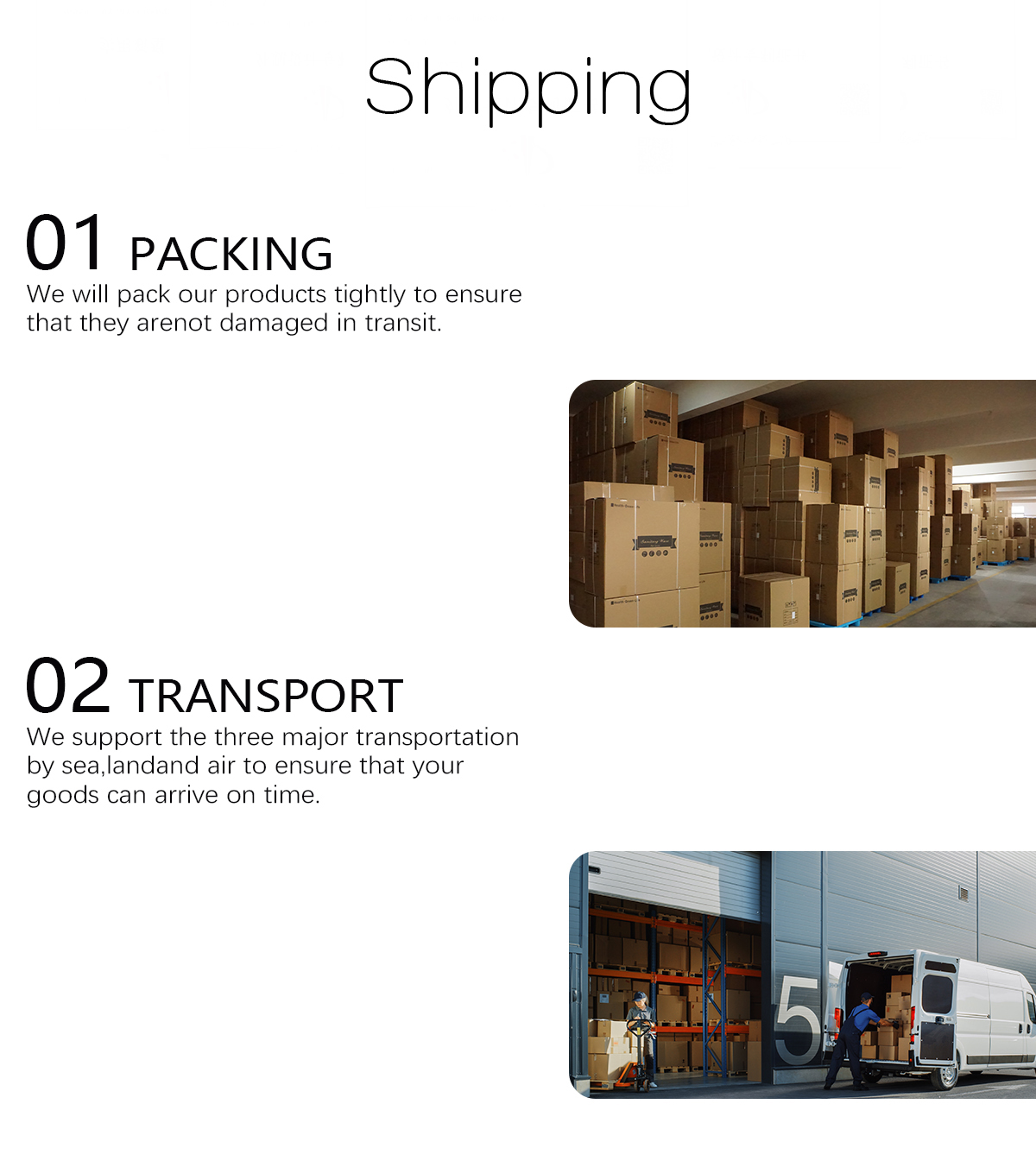 shipping