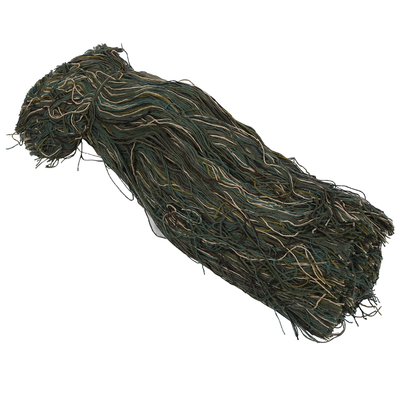 Ghillie Suit Thread Camouflage Lightweight Ghillie Yarn Hunting Clothing Accessories for Outdoor CS Field Hunting Jungle Camoufl