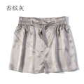 100% Real Silk Heavy Silk Women's Shorts solid colors belted waist in 5 colors one size JN432