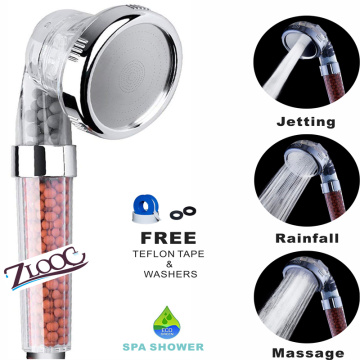 Healthy Negative Ion Spa Filtered Shower Head