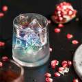 1Pcs 300ML Multicolor Whiskey Glass Transparent Crystal Beer Wine Vodka Cocktail Brandy Shot Glass Bar Club Drinking Glasses
