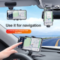 Upgrade Car Multifunctional Dashboard Mobile Phone holder GPS Universal Bracket with hidden parking number card