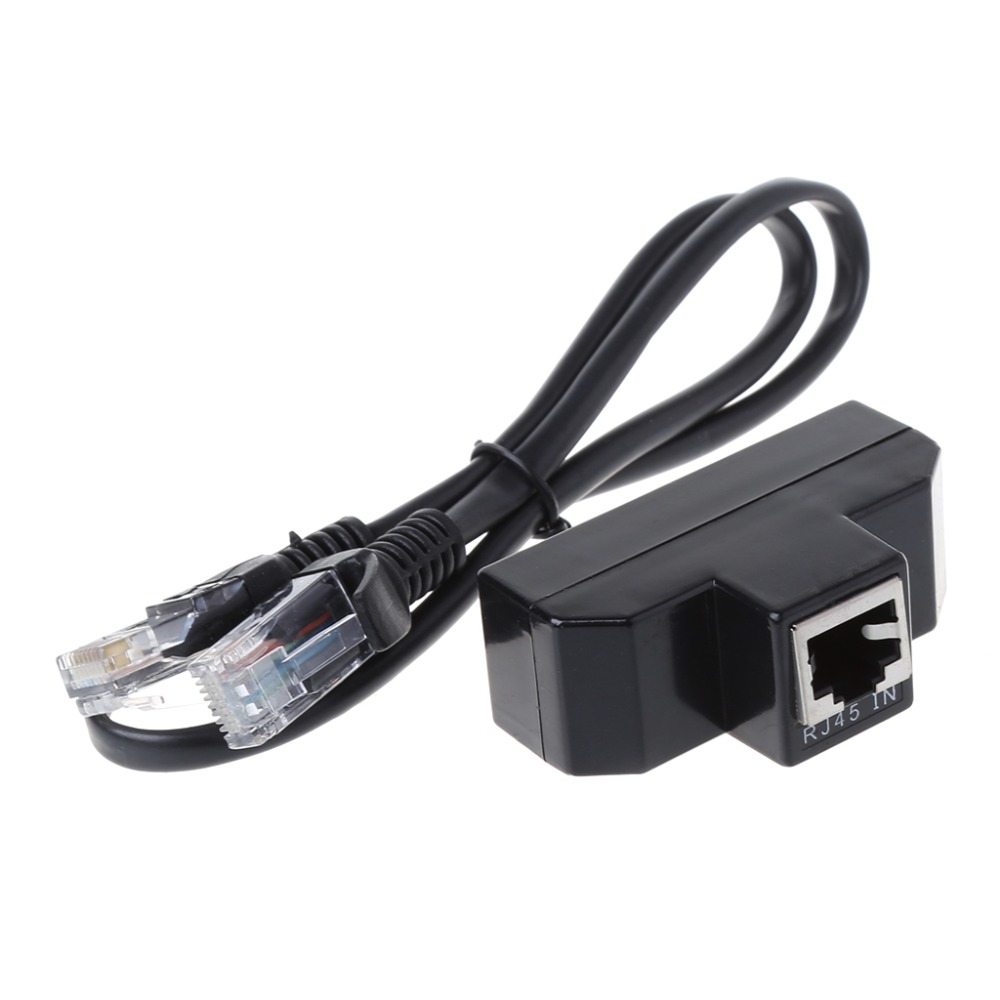 RJ11 6P4C Female To 4 Ethernet RJ45 8P8C Male F/M Adapter Converter Cable Phone Telephone Accessories C26