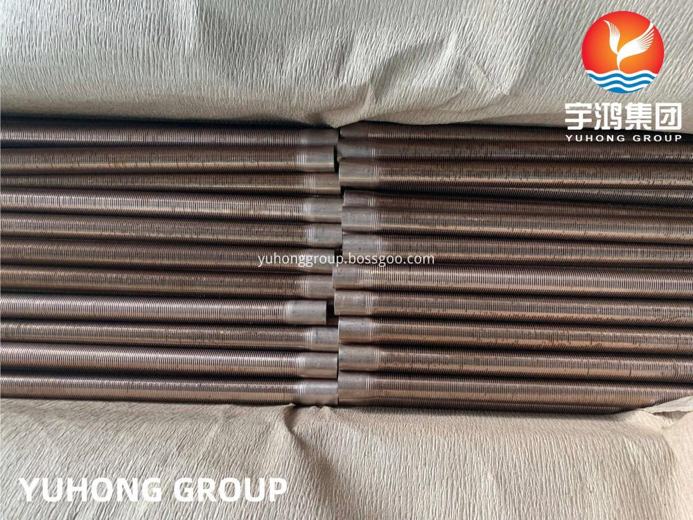 B111 C70600 O61 Copper Nickel Low Finned Tube 17 Jpg