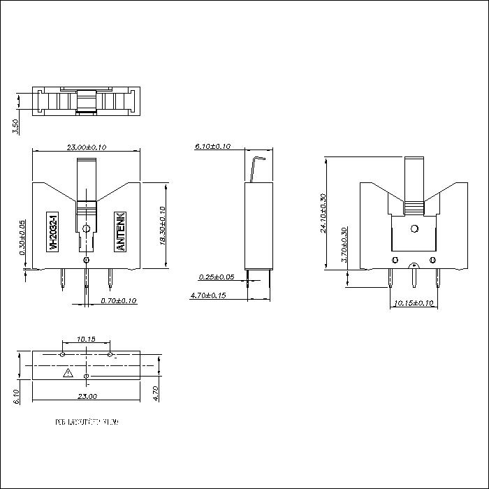 Bt S Sn A Vh2032 1 Coin Cell Holders For Cr2032 Vertical Dip Type