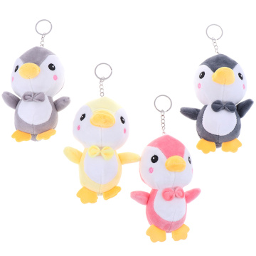 1Pc Cute Penguin Stuffed Animal Plush Toys Keyring Key Chain Toys Doll 12cm Approx