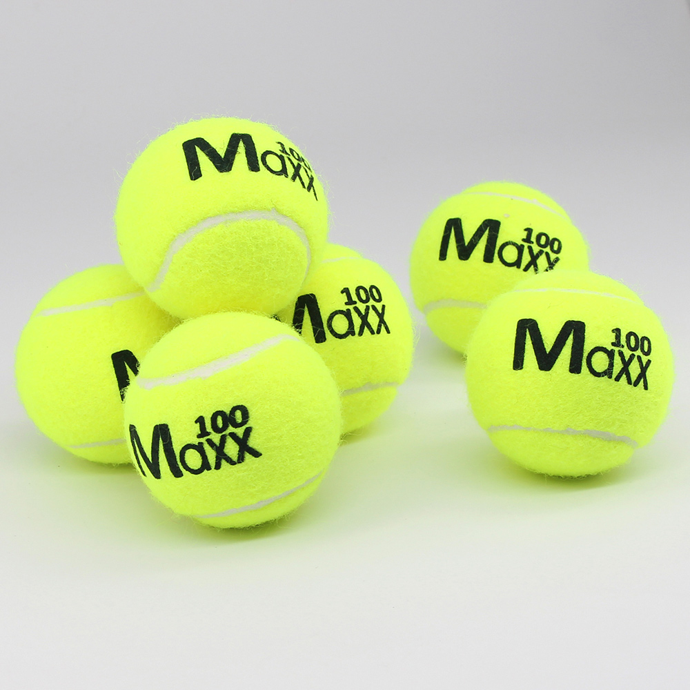 6pcs Professional Training Tennis Adult Youth Training Tennis for Beginner High Quality Rubber Suitable for Beginner School Club