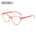 MIZHO High Quality PC Frame 16g Light Eyeglasses Ladies Non spherical Coated lenses Reading Glasses Women Candy Colors 2019