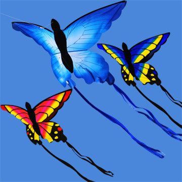 133X70cm Beautiful Colorful Butterfly Kite for kids Outdoor Kites Sports Games and Activities Single Line Kite Kids Flying Toys
