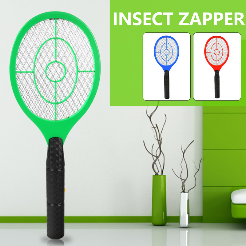 Summer Electric Hand Held Bug Zapper Insect Fly Swatter Racket Portable Mosquitoes Killer Pest Control Home Mosquito Swatter