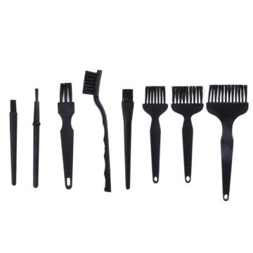 8pcs Anti Static Brush ESD Safe Synthenic Fiber Details Cleaning Brush Tool For Mobile Phone Tablet PCB BGA Repair Work