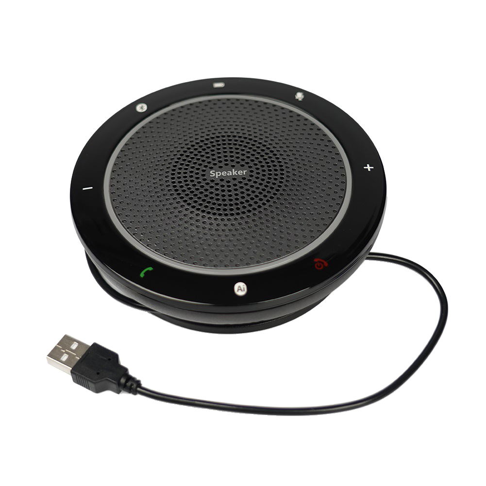 Bluetooth Conference Microphone USB Omni-direction Audio Pickup Speakerphone