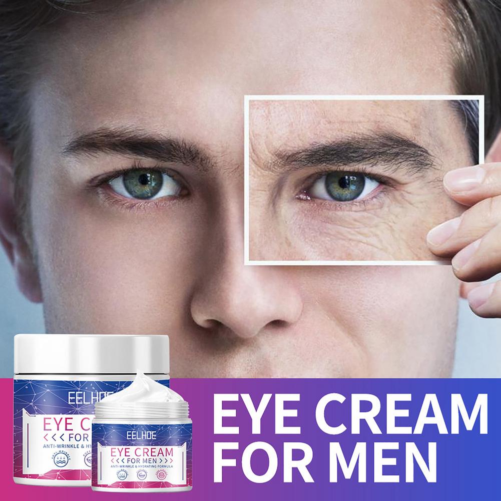 Men Eye Cream Lightweight Natural Moisturizer Care Essence Anti Wrinkle Eye Cream Dark Circles Remove Ageless Eye Cream