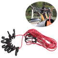 14ft Outdoor Hanging Rope Adjustable Anti-slip Clothesline Laundry Drying Line Cookware Hanging Camping Equipment