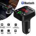 KDsafe Bluetooth Wireless Car kit Handfree LCD FM Transmitter Dual USB Car Charger 2.1A MP3 Music TF Card U disk AUX Player