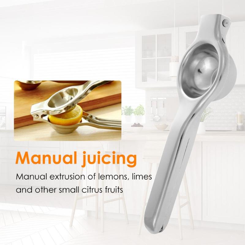 Fruit Squeezer Orange Lemon Juicer Press High-capacity Stainless Steel New and High Quality Practical Manual Kitchen Tools