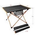Camping Outdoor Table Garden Tables with Pouch Aluminium Alloy Picnic Table Oxford Cloth Ultra-light Durable Folding Table Desk