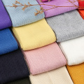 High Quality Cotton Spandex Fabric For Sweatshirt Cuff 25x25cm/Piece TK302876-1