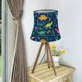 Dark Color Art Deco Lamp shades for table lamps Cartoon Dinosaur round lampshade modern style lamp cover for desk lamp News