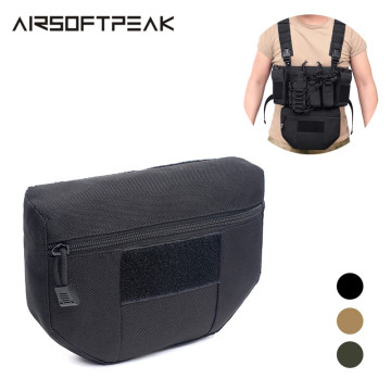 Tactical Armor Carrier Drop Pouch Outdoor Waist Bag Pouches EDC Combat Army Tactical Vest Backpack Hunting Magazine Pouch JPC