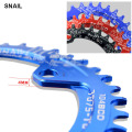 SNAIL 104BCD 32T/34T/36T Oval Narrow Wide MTB Mountain Bike Bicycle Chainwheel Cycle Crankset A7075 Alloy Tooth plate