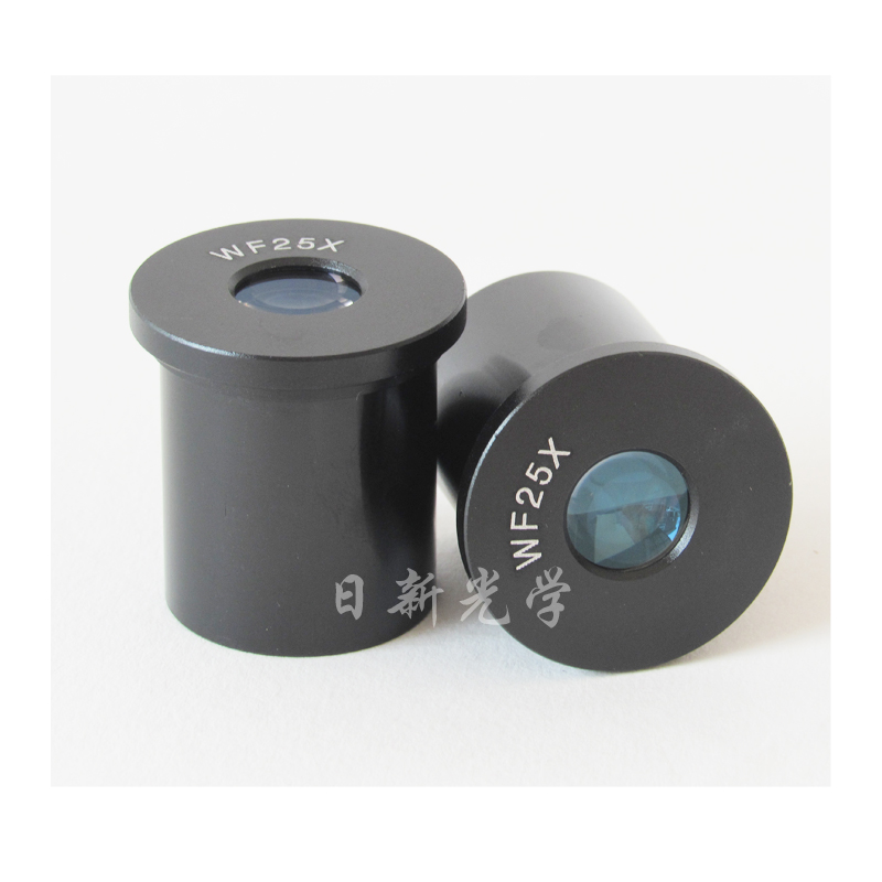 2X 25X 50X Wide Angle Optical Eyepiece Lens 10mm Field of View for Biological Microscope Mounting Size 23.2mm