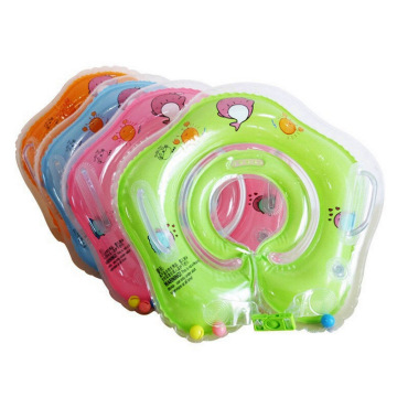 Cute Swimming Ring Baby Accessories Float Inflatable Neck Circle Ring Adjustable Swim Neck Ring Kids Bath Beach swiming pool