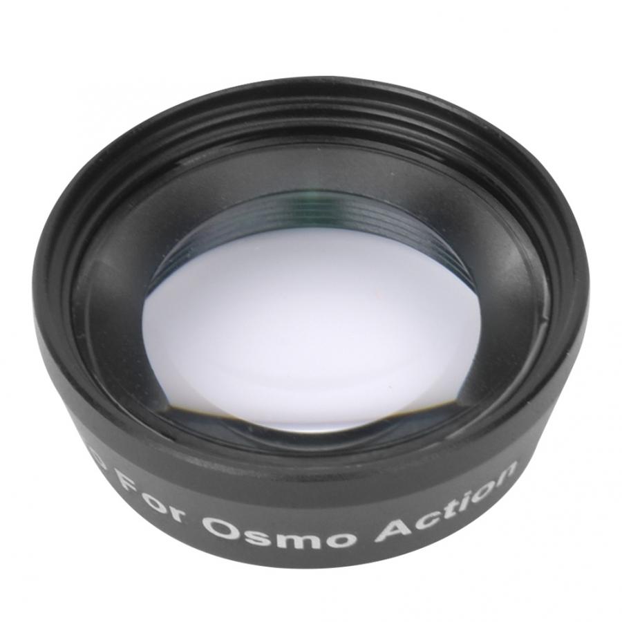 JUNESTAR Portable Macro Lens Filter Fit for DJI Osmo Action Sports Camera Glass Lens Accessories