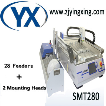 28 Feeders Vision BGA Pick & Place Machine LED Chip Mounter SMD LED Machine for Electronics Production Line