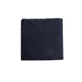 Slate Stone Coasters Rectangle Black Natural Stone Drink Coaster Pad Serving Plate Home Bar Kitchen Drinkware Accessories