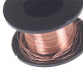 1pcs QA Enameled Copper Wire Red Magnetic Wire For Inductance Coil Relay Electric Meter Coil Winding Magnet Wire 0.1mm*11m